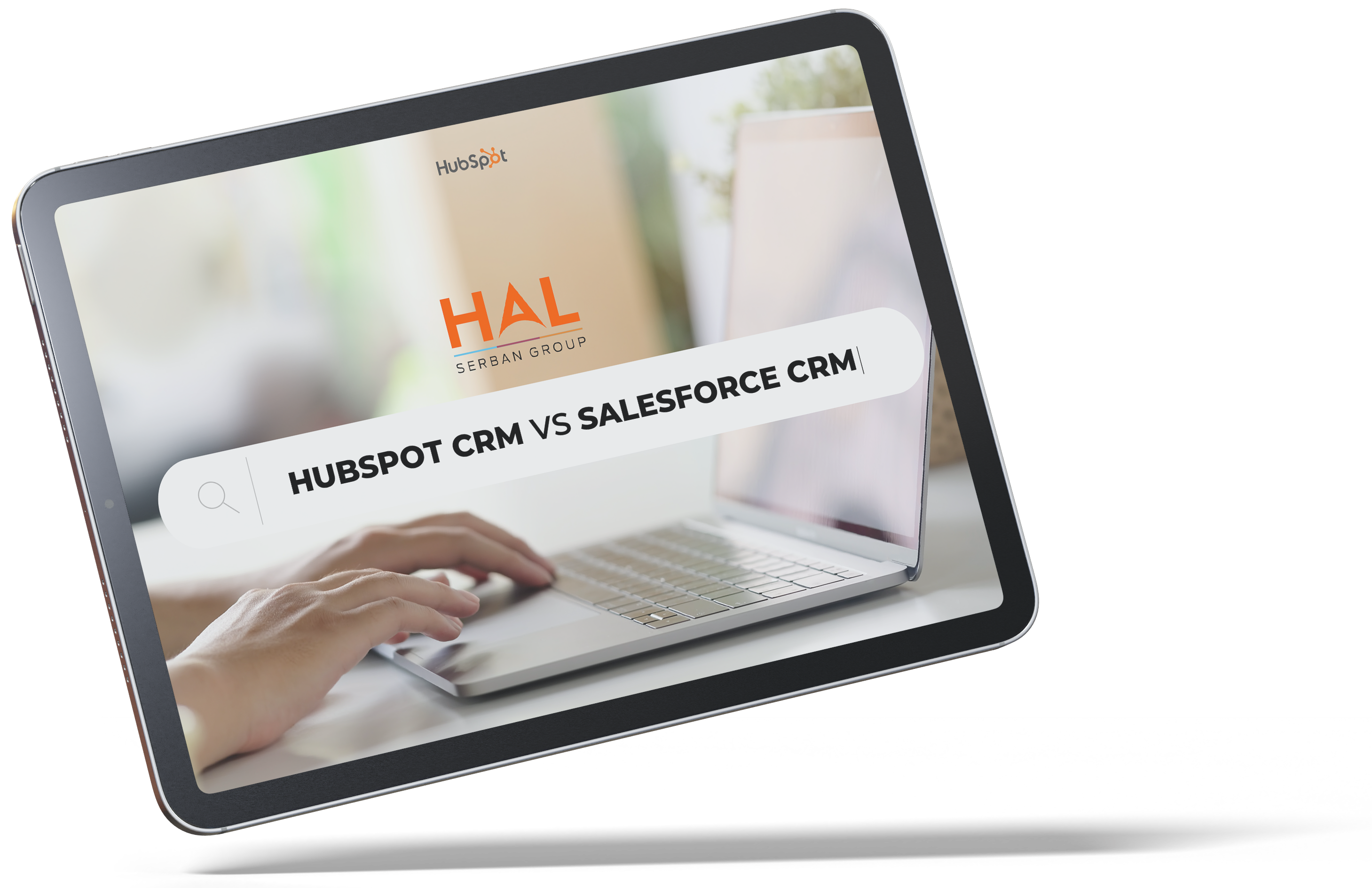 Mock up - HubSpot CRM vs Salesforce CRM