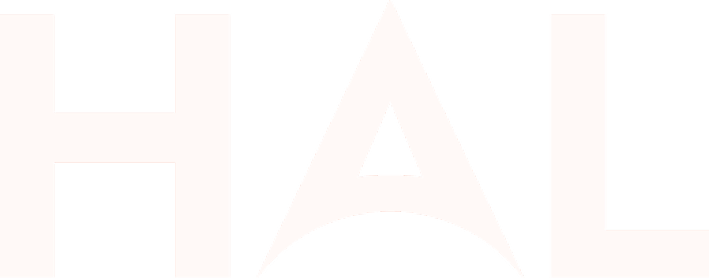 hal logo blanco